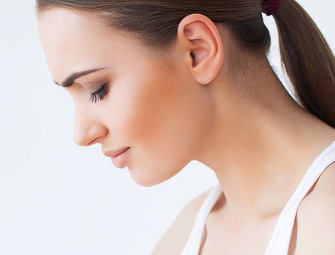 Remove neck wrinkles